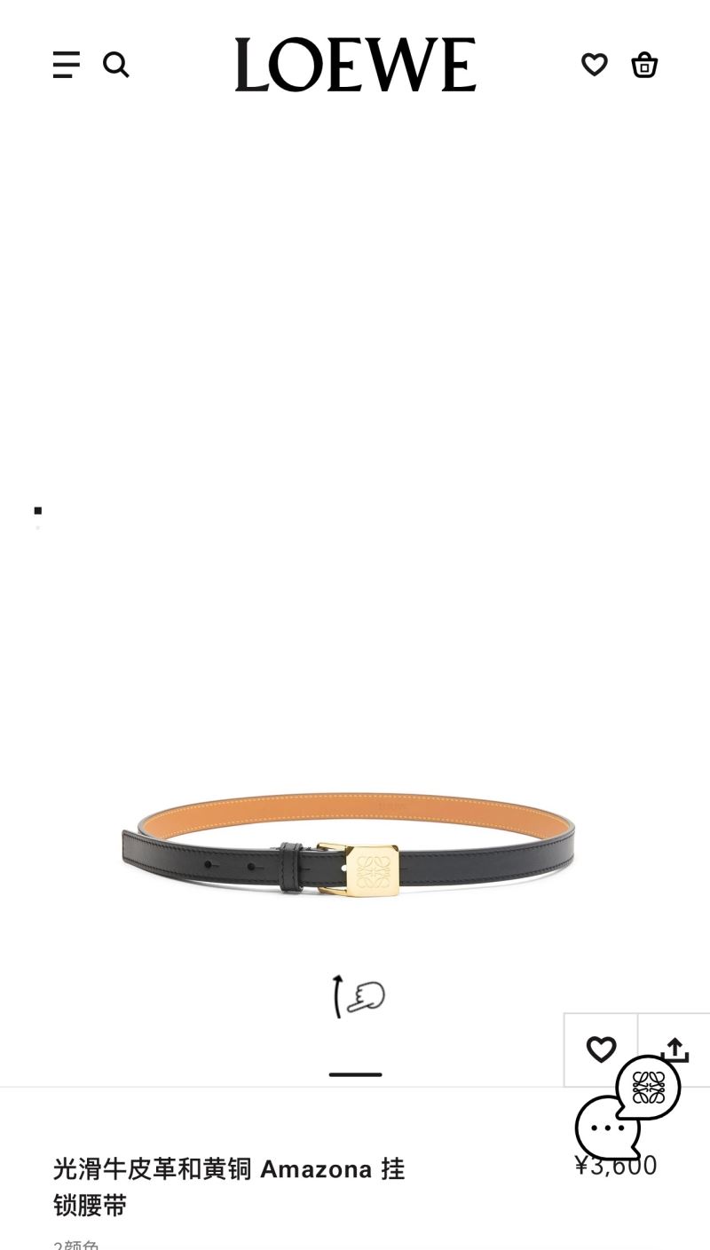 Loewe Belts